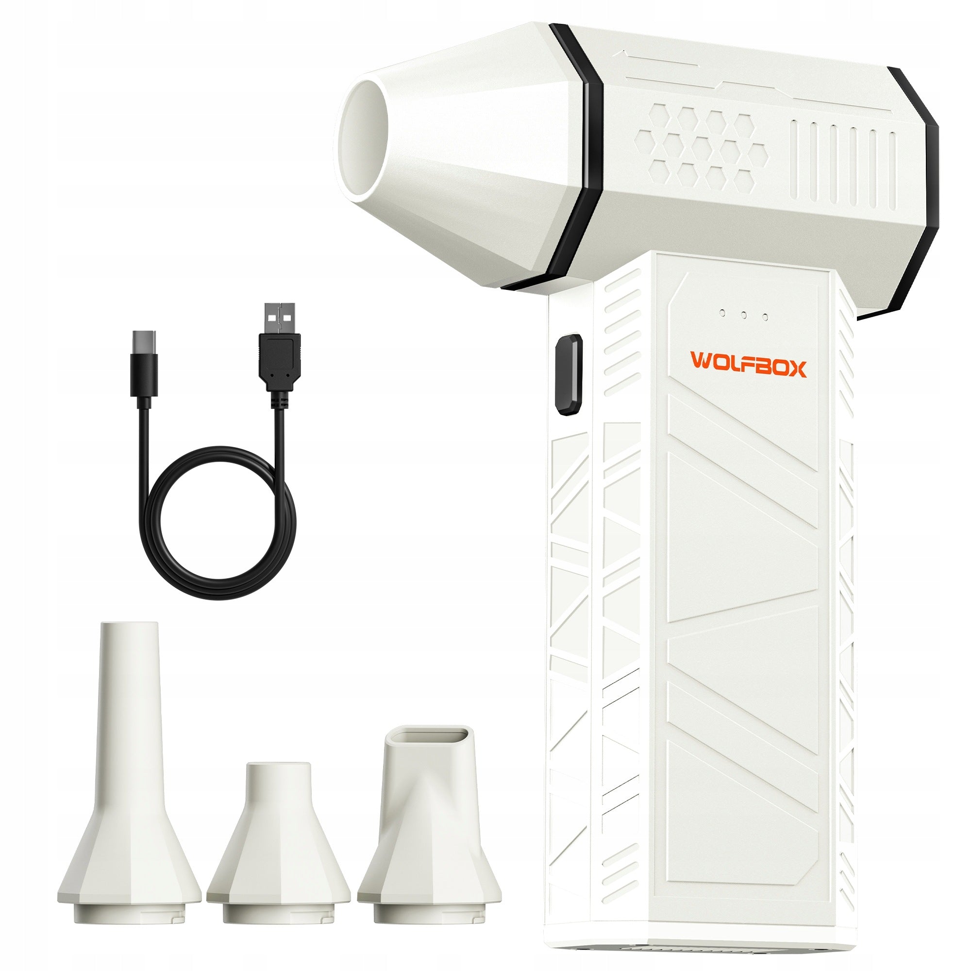 Dmuchawa do kurzu WOLFBOX MF50 DF50 110000RPM 3-biegi USB-C Bezprzewodowa