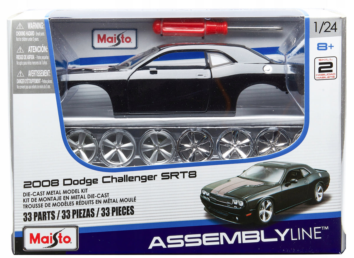 Dodge Challenger SRT8 2008 Assembly Model Maisto KIT 1:24 DIY