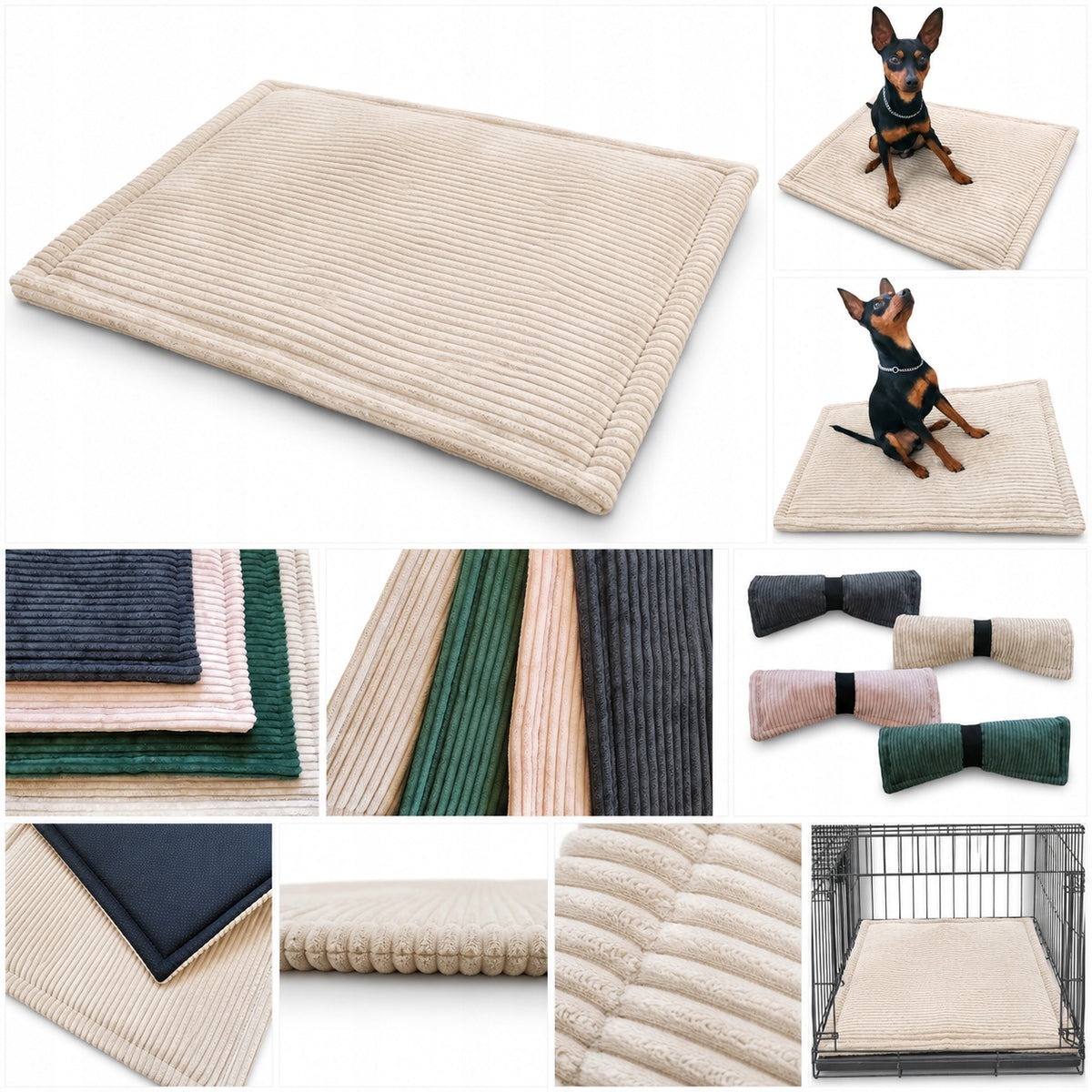 Dog Bed 100x70 Kennel Cage Mat Non-Slip BUHAN Packaging status original
