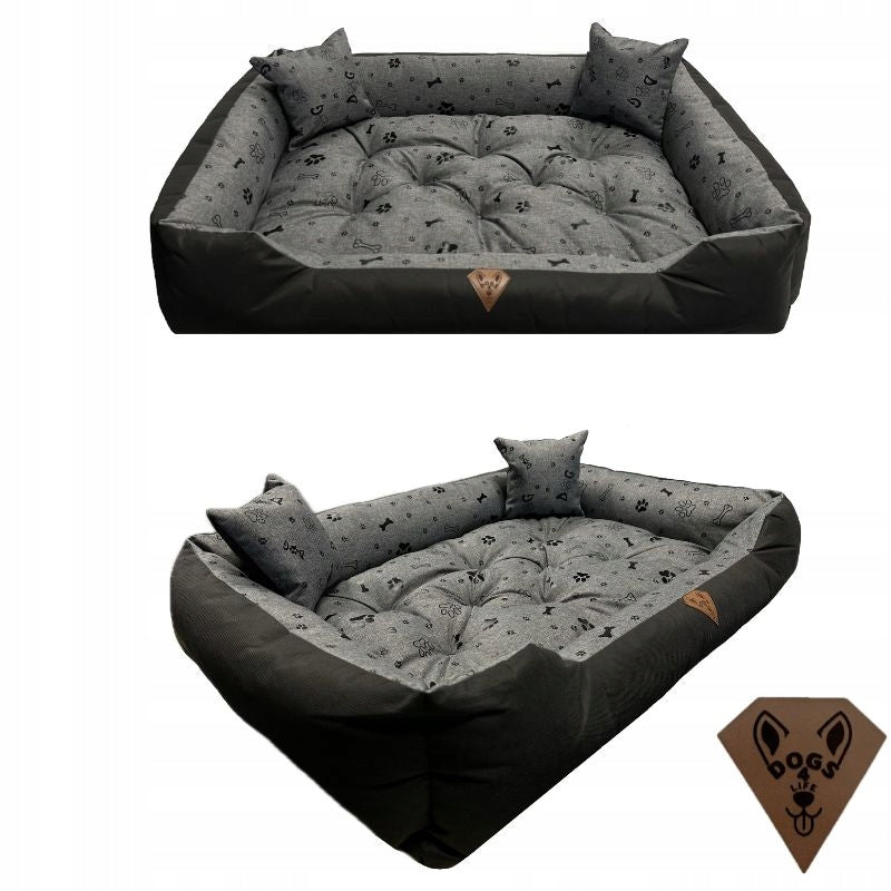Dog Bed 100x75 Waterproof Paw Mattress Playpen
