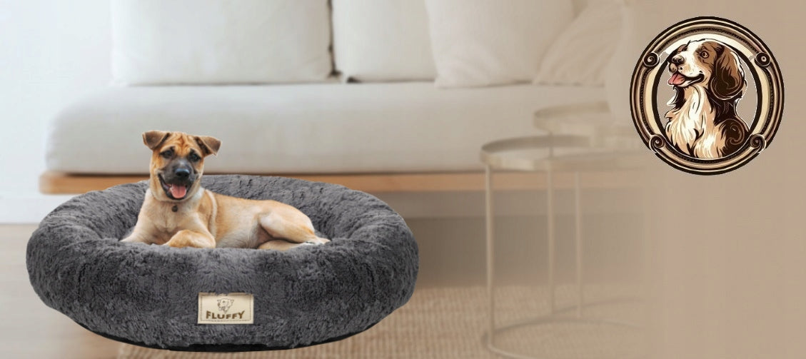 Dog Bed Cat Cloud Shaggy Bedding Removable Cover 100 cm EAN (GTIN) 5906501502829