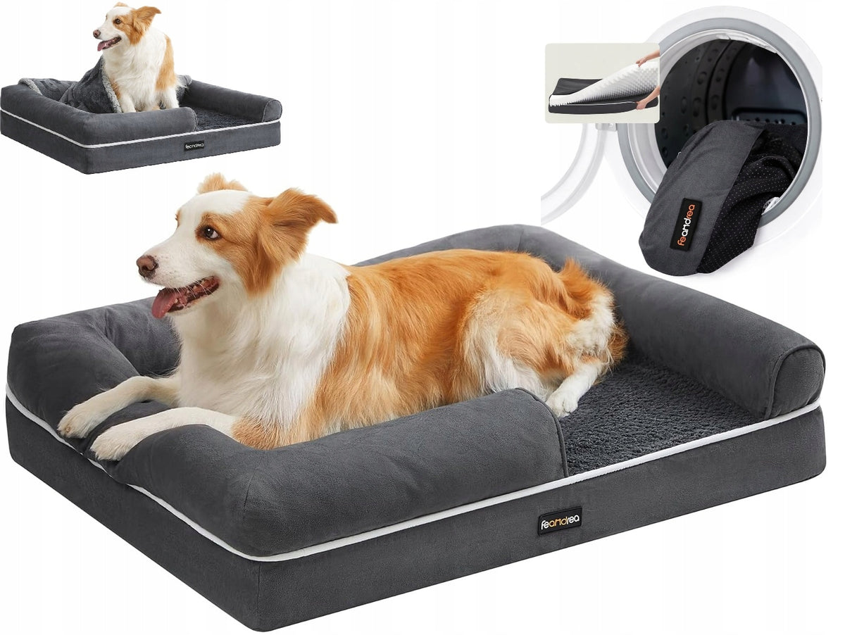 Dog Bed Large Orthopedic Bedding Dog Pillow 71 cm x 91 cm