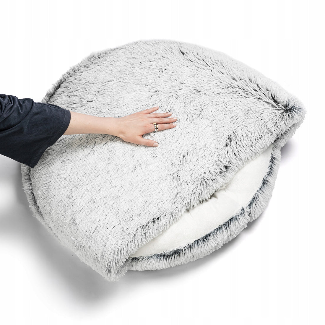 Dog Bed Mink Shaggy Sleeping Bag 80 cm Dog Bed Soft Large Packaging status original