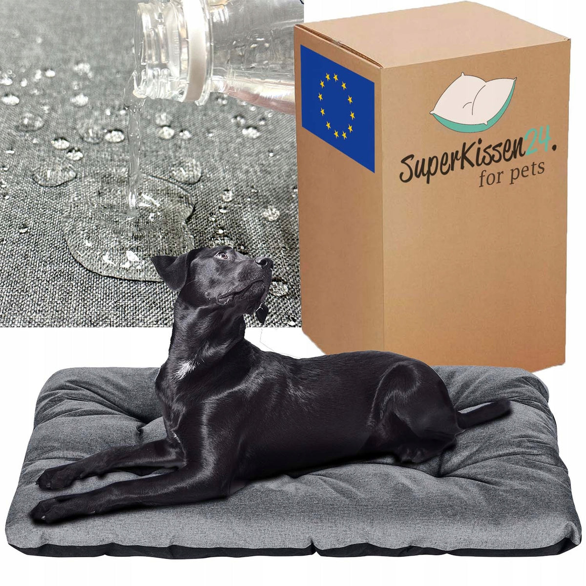 Dog Bed WATERPROOF Pillow Playpen Bedding Mat Bed 100x70 LEN