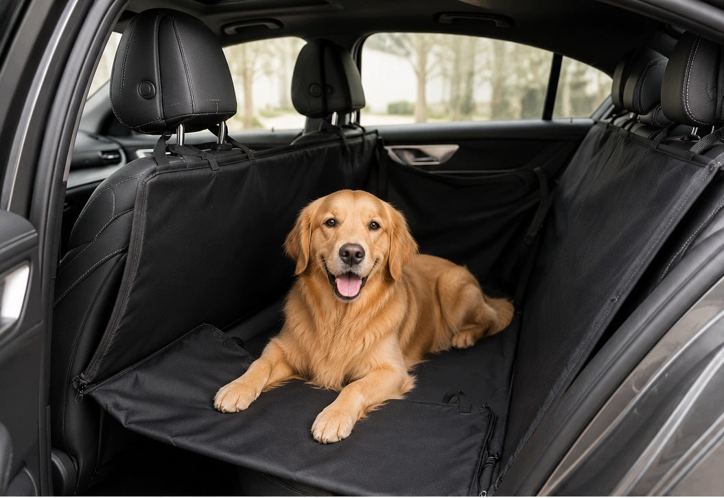Dog Car Mat Stiffened Seat Cover Waterproof Packaging status original