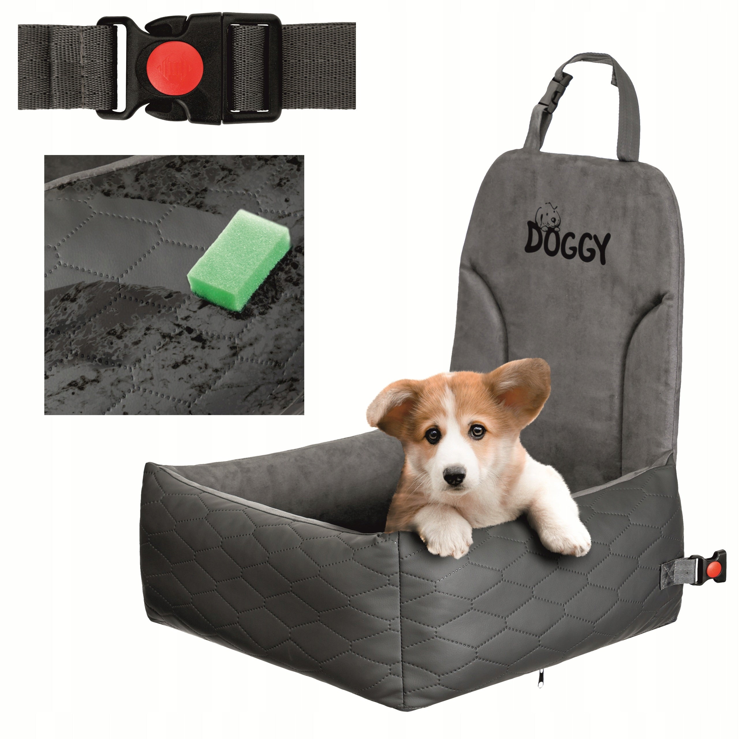 Dog Car Seat Dog and Cat Car Transporter for Car