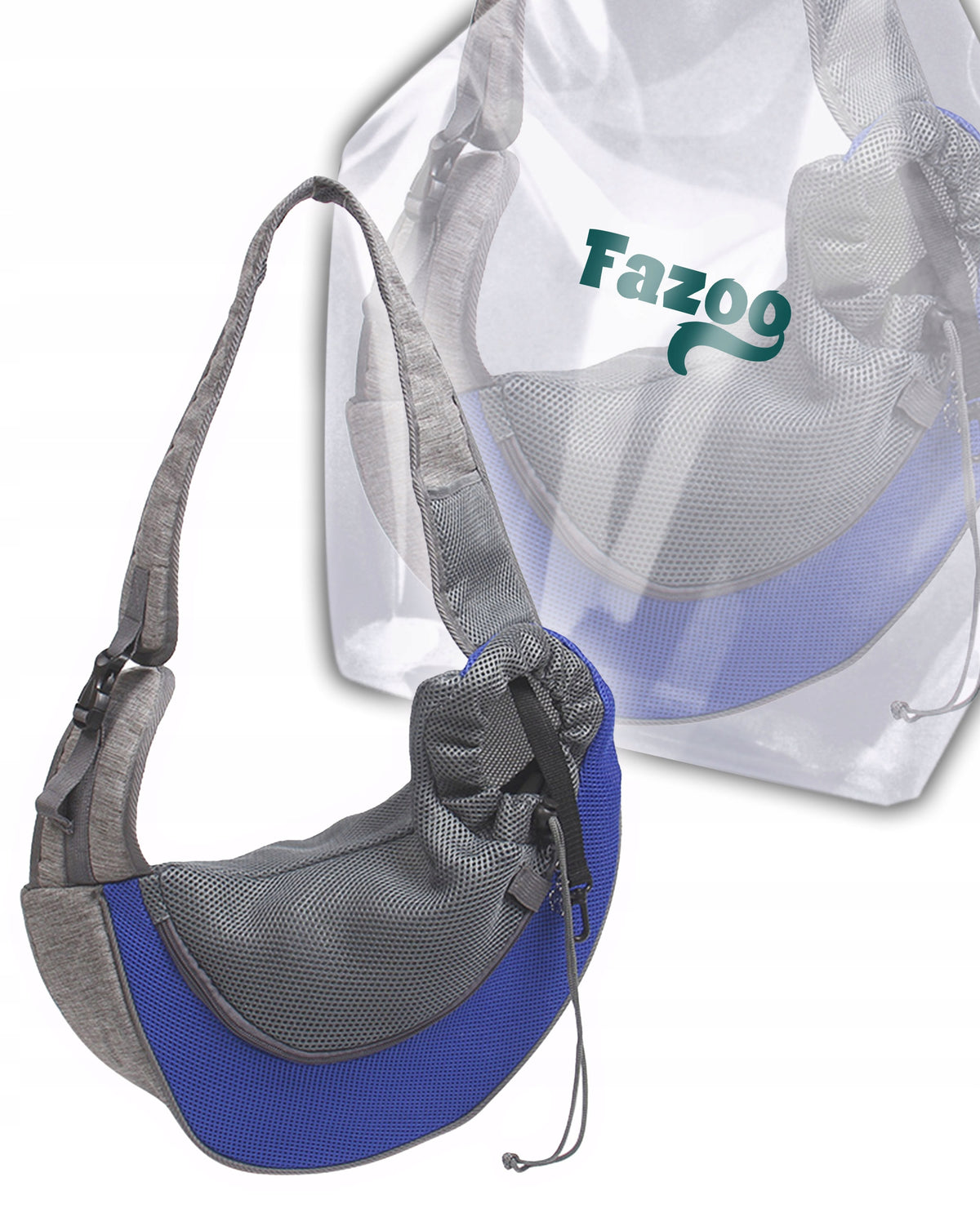 Dog Carrier Cat Shoulder Transporter Carrier Blue Bag Walk Brand Fazoo