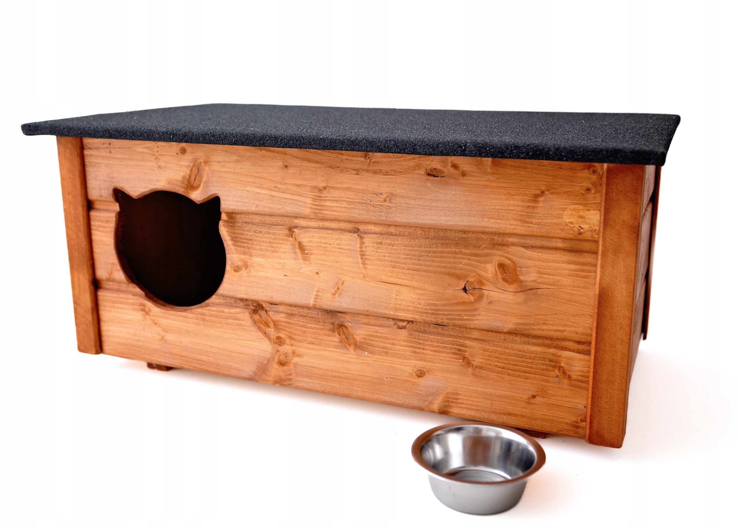 Dog Cat Booth Insulated with Vestibule Folded Sends in Full Length 88 cm