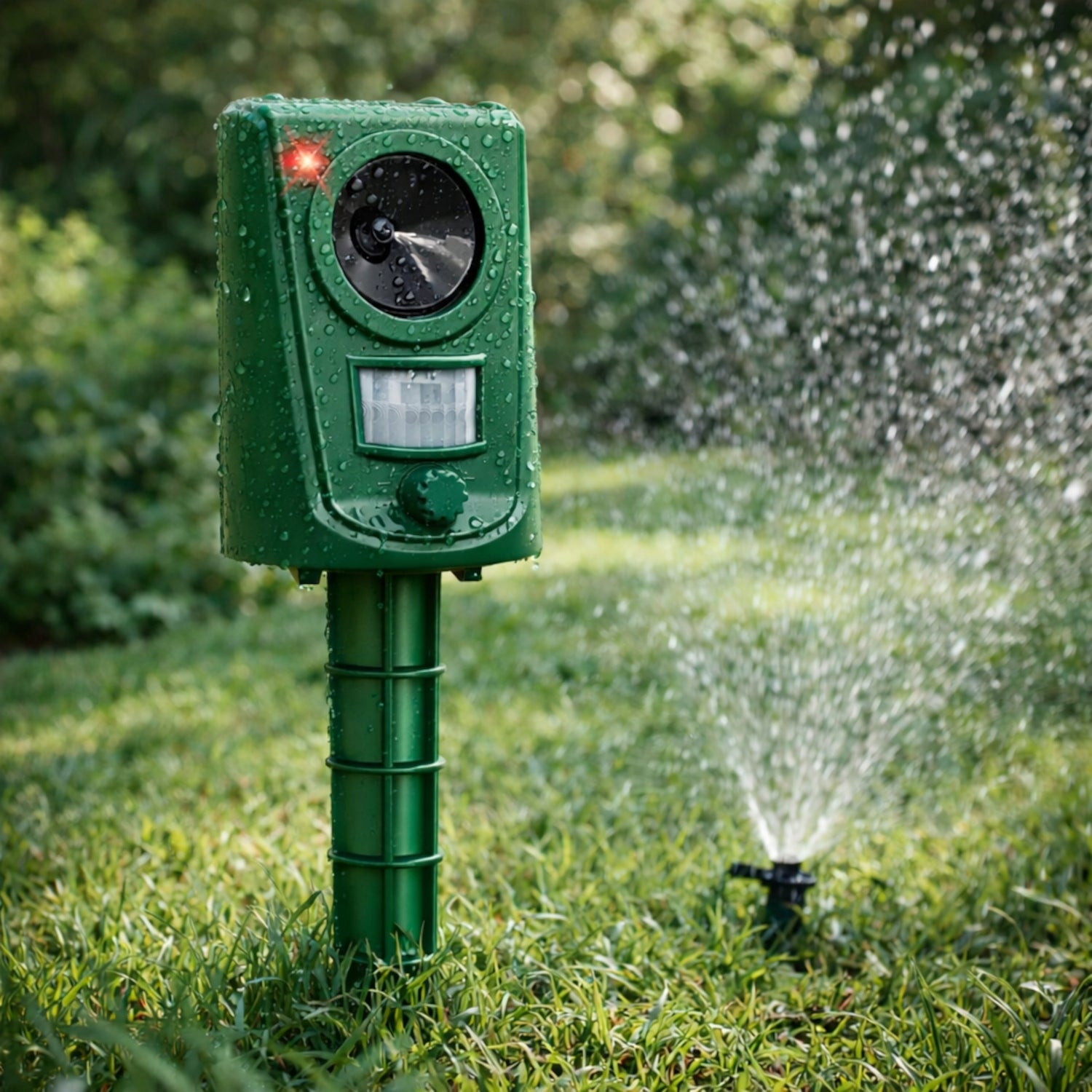 Dog Cat Repellent BIRDS WILD BIRD CAT DOGS Battery Operated POWERFUL 10in1 Brand Masuletto