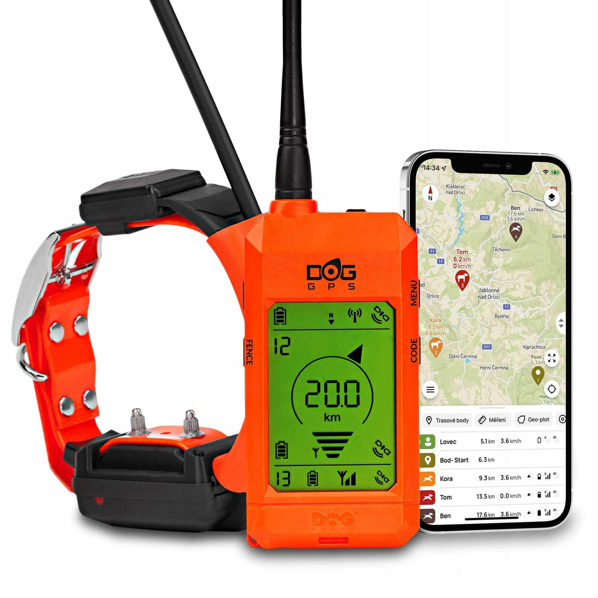 Dog GPS Locator DOG GPS X30T with Training Module