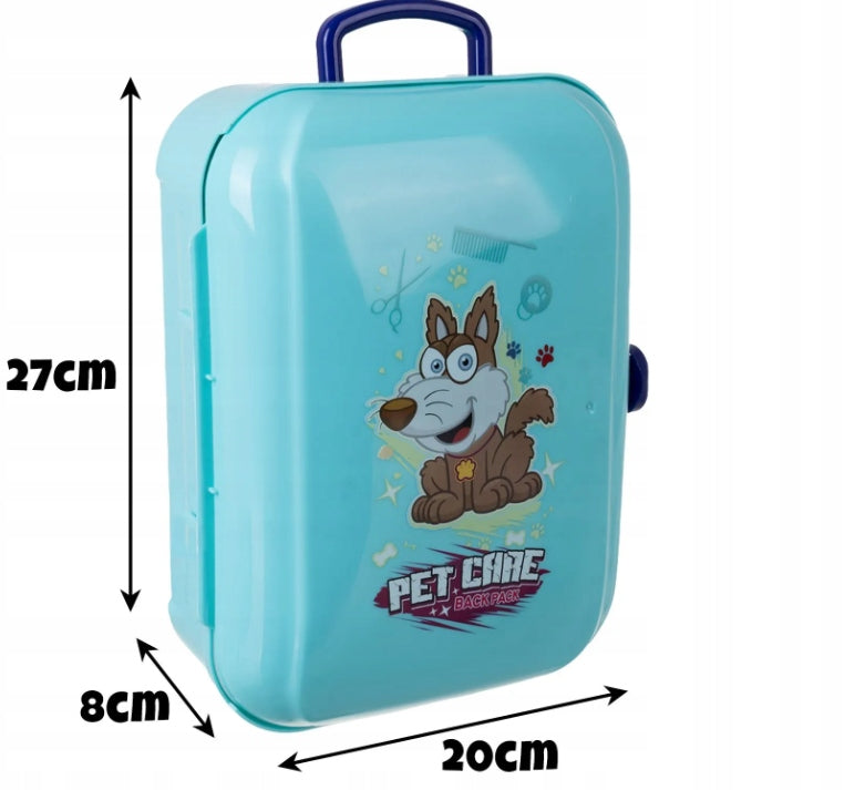 Dog Grooming Salon Set Backpack XXL Plush Toy Baby Accessories Brand Doris