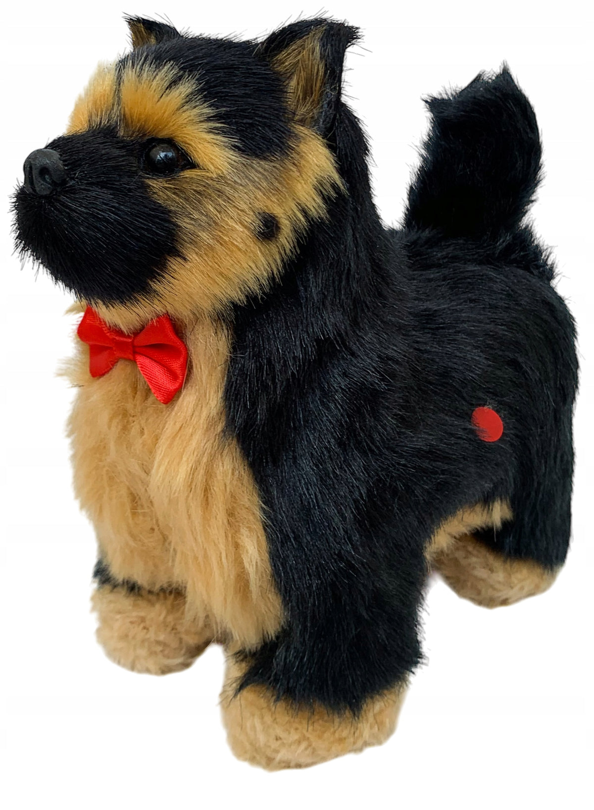 Dog Interactive Battery Operated Walking Barking Black Wolfhound Brand For Fun