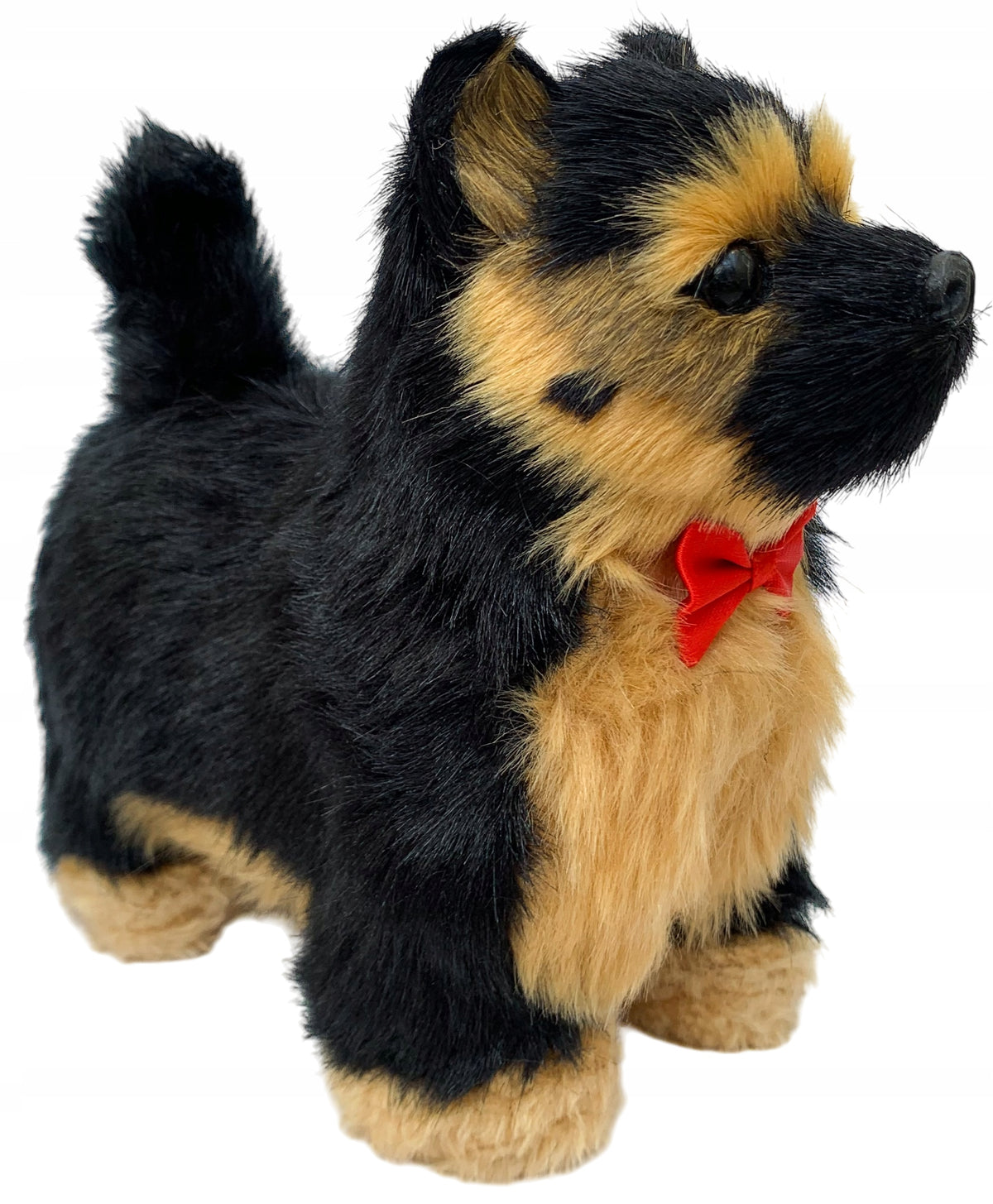 Dog Interactive Battery Operated Walking Barking Black Wolfhound