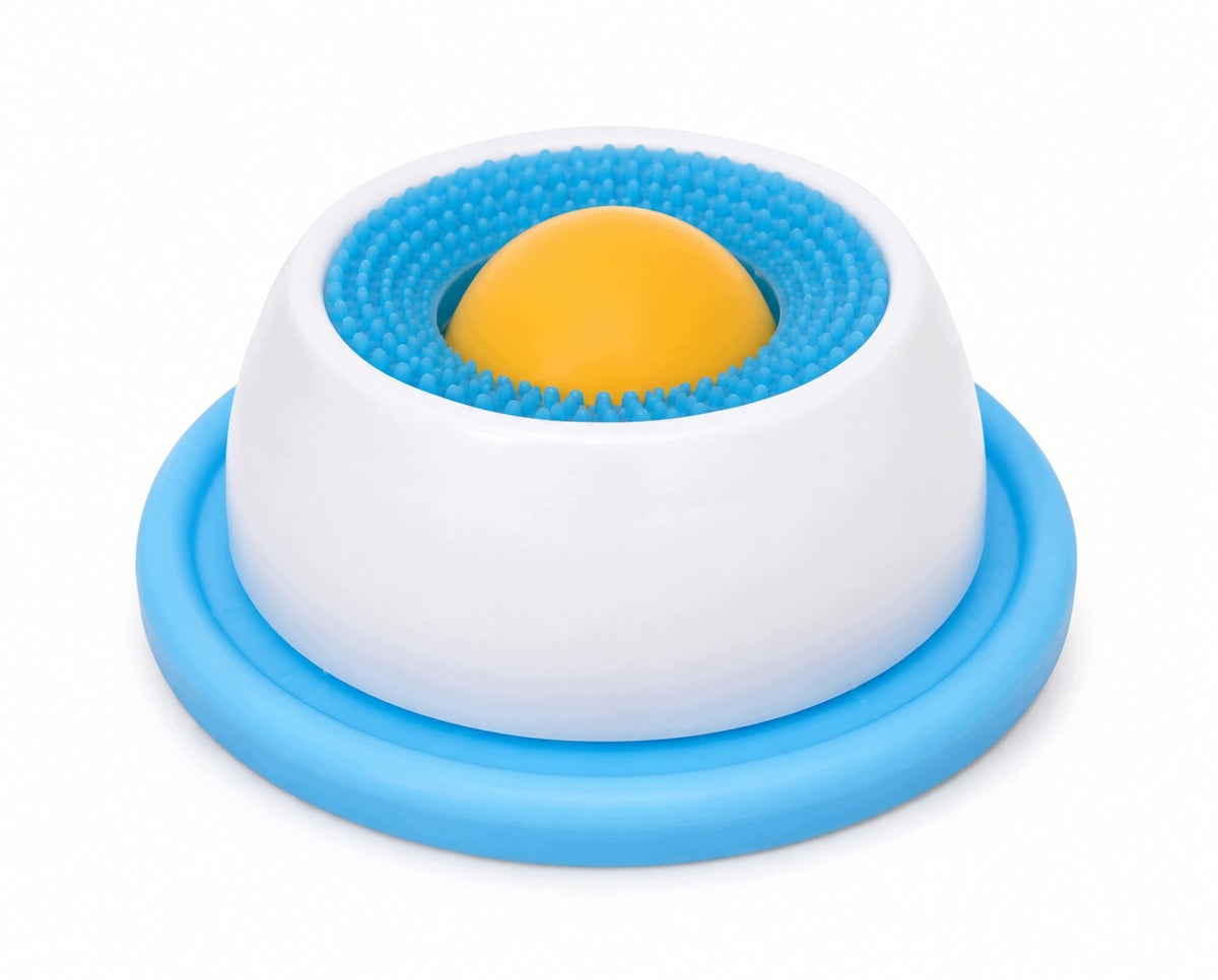 Dog Licking Bowl with Interactive Ball for Yogurt Paste Slow Feeding Manufacturer code CW-GT001