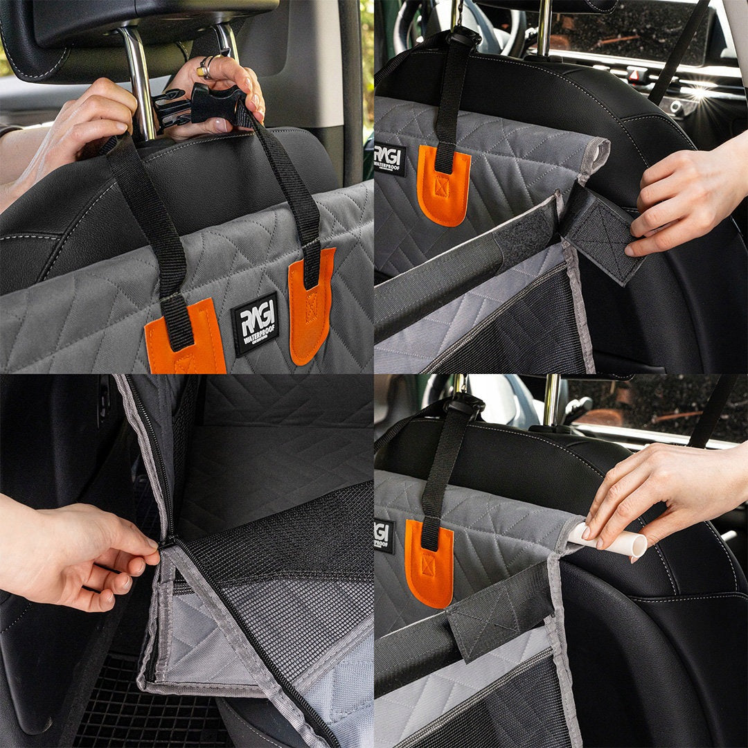 Dog Mat for Car 2/3 Sofa STIFFENED Car Seat LARGE Manufacturer code Mata dla psa do Samochodu 2 3 Usztywniana
