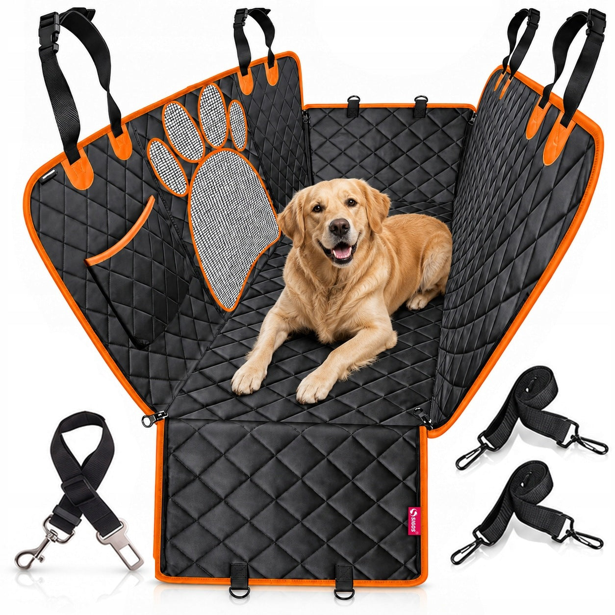 Dog Mat for Car Seat Cover Waterproof 4in1 Strong