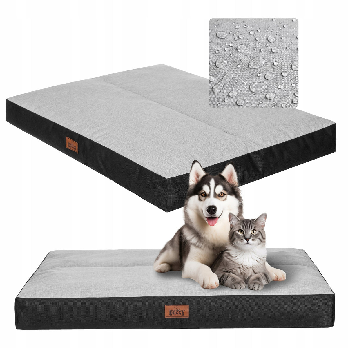 Dog Mattress, Cat Bed, Waterproof Couch Playpen - M: 70x50 cm