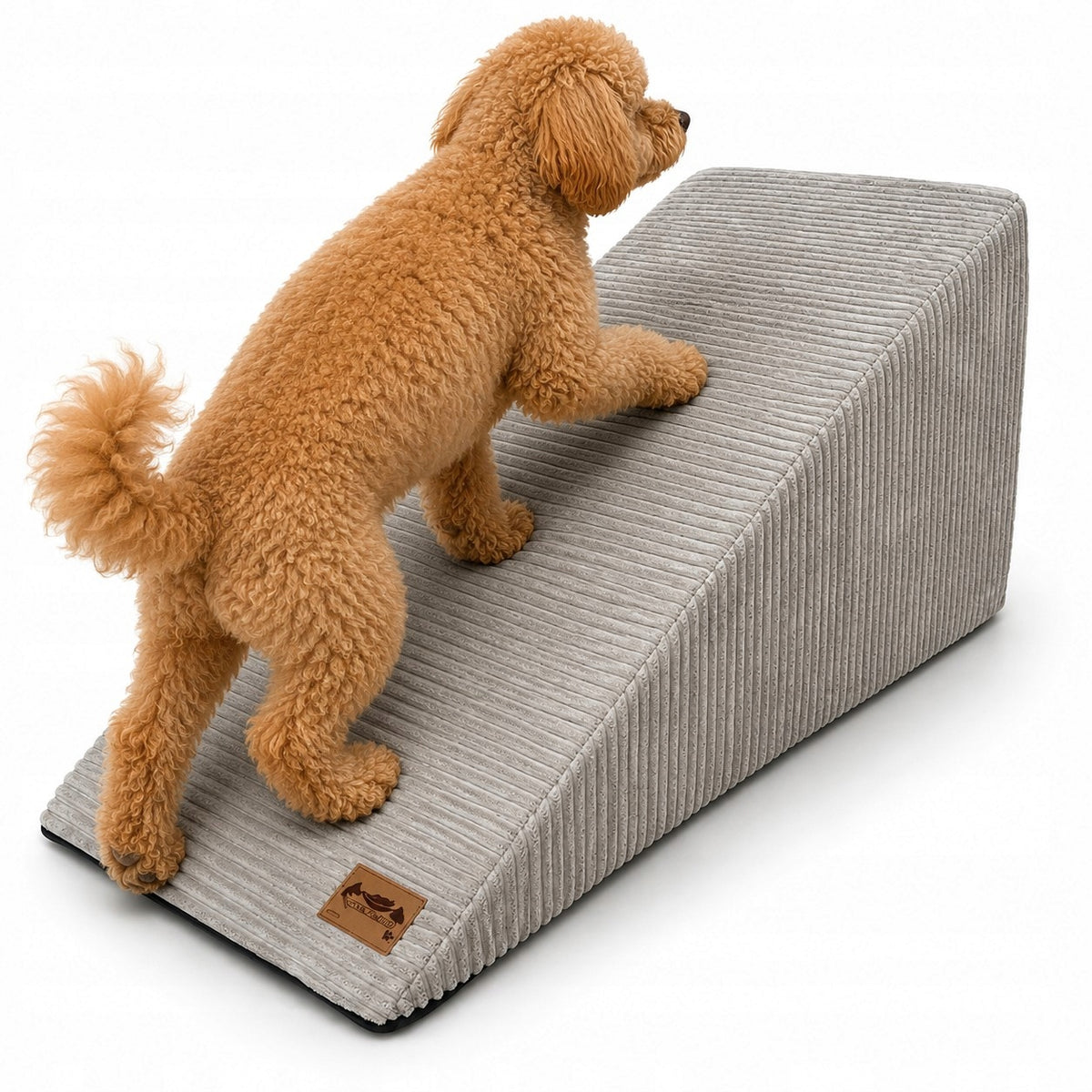 Dog Ramp Soft Foam Removable Material Cover 40cm Stable