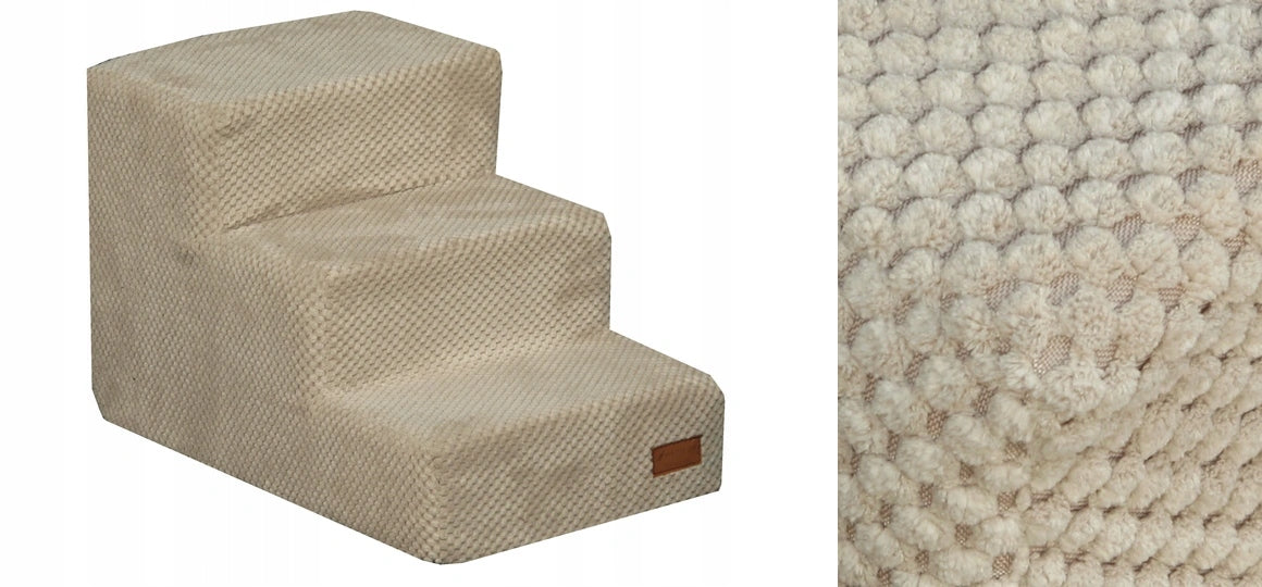 Dog Stairs/Stairs 6 COLORS ECRU CORDUROY