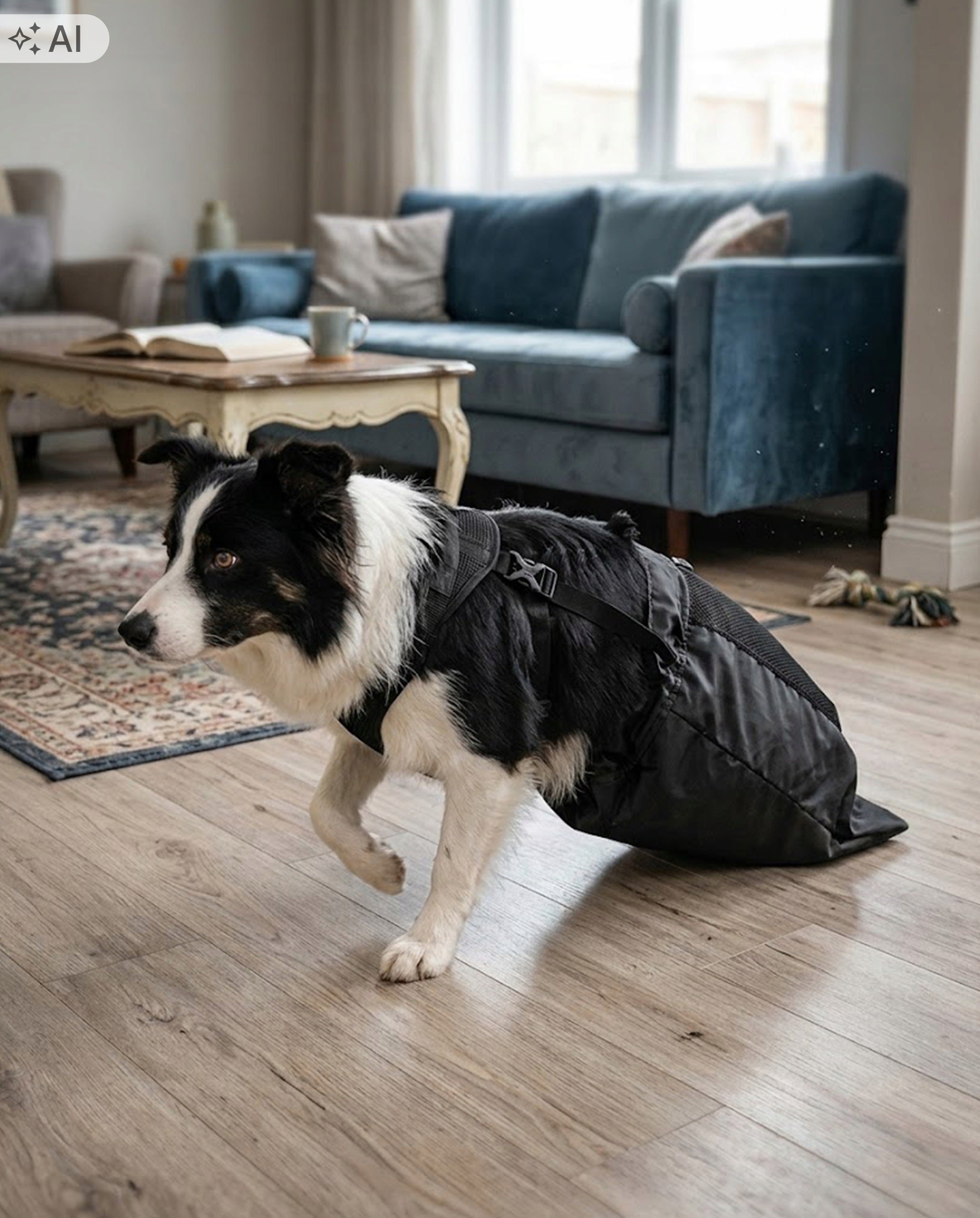 Dog TRANSPORT BAG Slip Bag for Paralyzed Limbs L Packaging status original