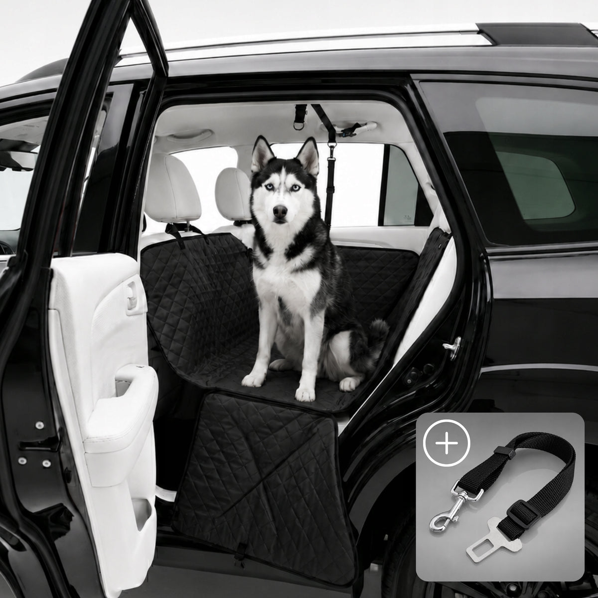 Dog Transporter Car Seat Mat and Cover for Car Stable