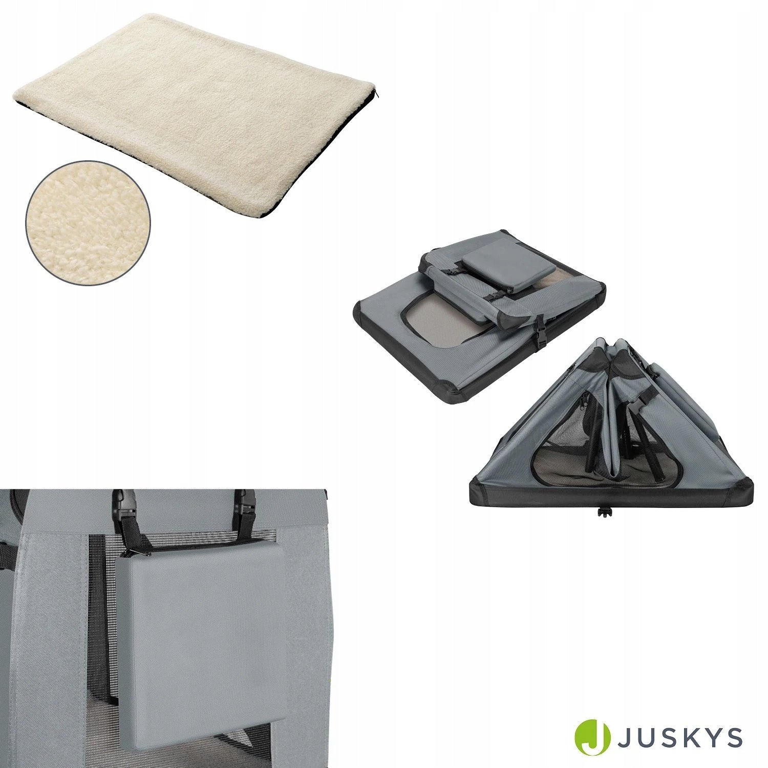 Dog Transporter for Car Lassie M Folding Mat Bowl Manufacturer code 26932