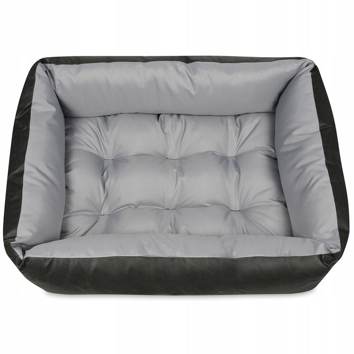 Dog and cat bed couch CUSHION soft waterproof 85x65cm XL grey EAN (GTIN) 5900354612032