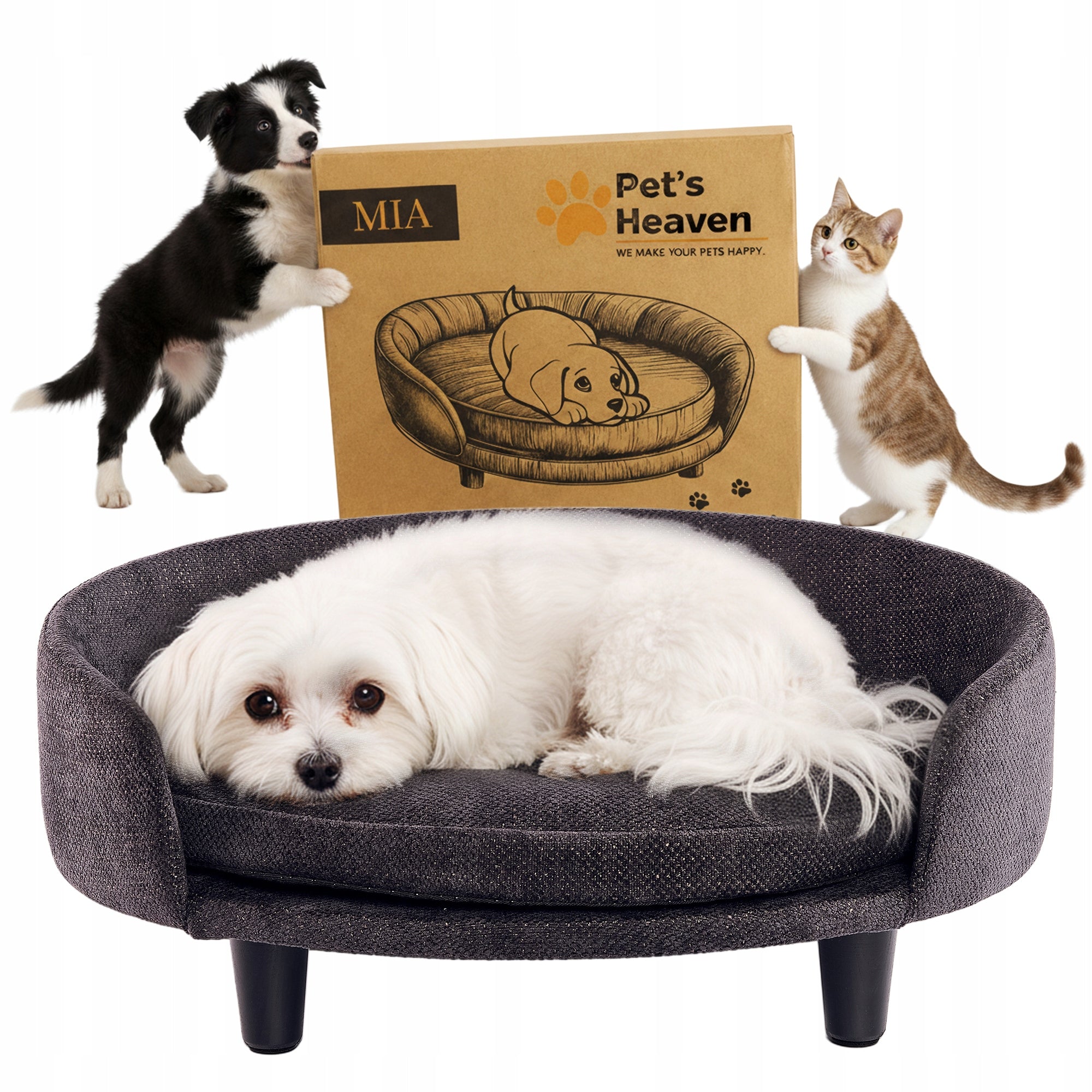 Dog and cat bed sofa couch orthopedic bed+FREEBIE PILLOW