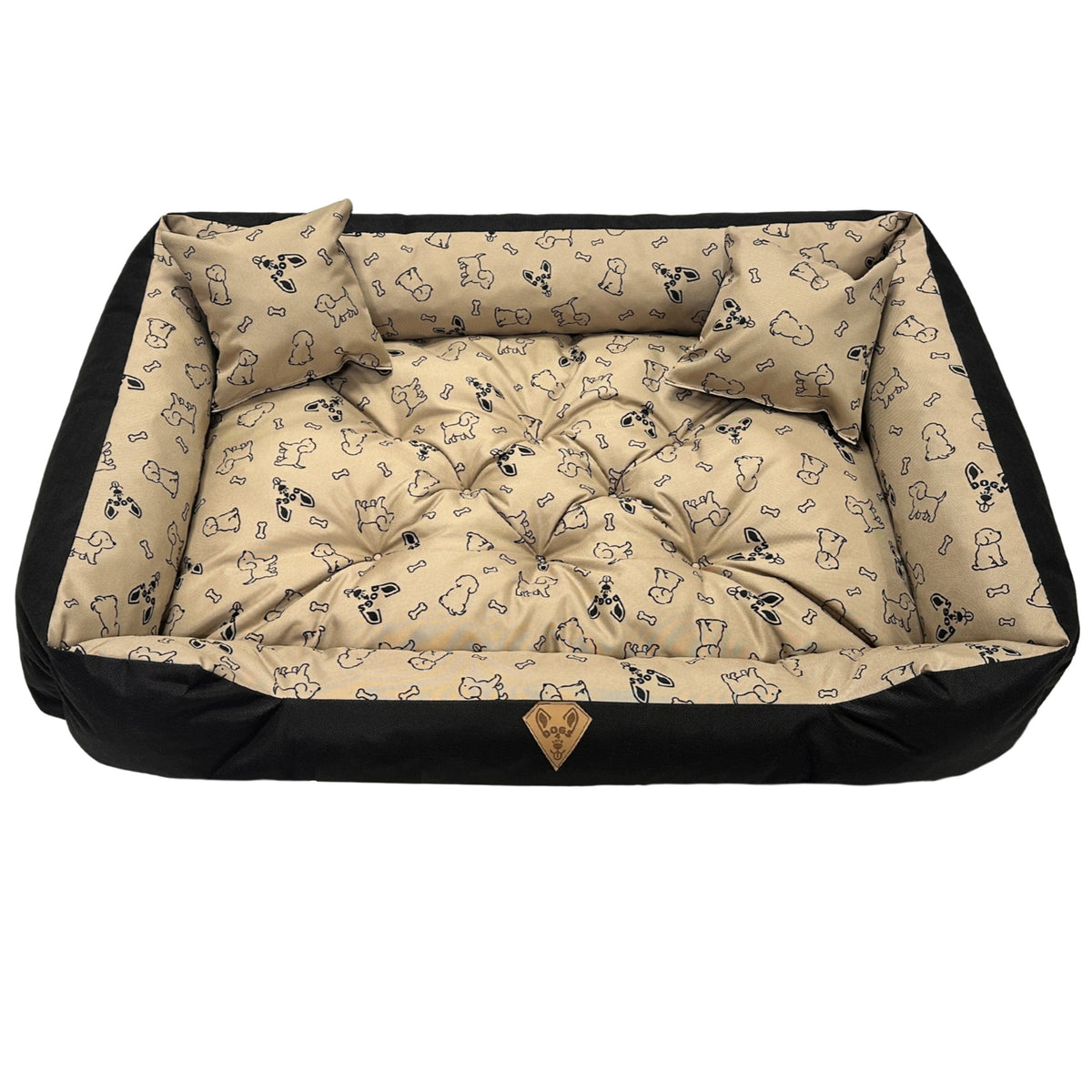 Dog bed anti-allergic couch playpen soft comfortable 100x75 cm Manufacturer code LKGFBE-M