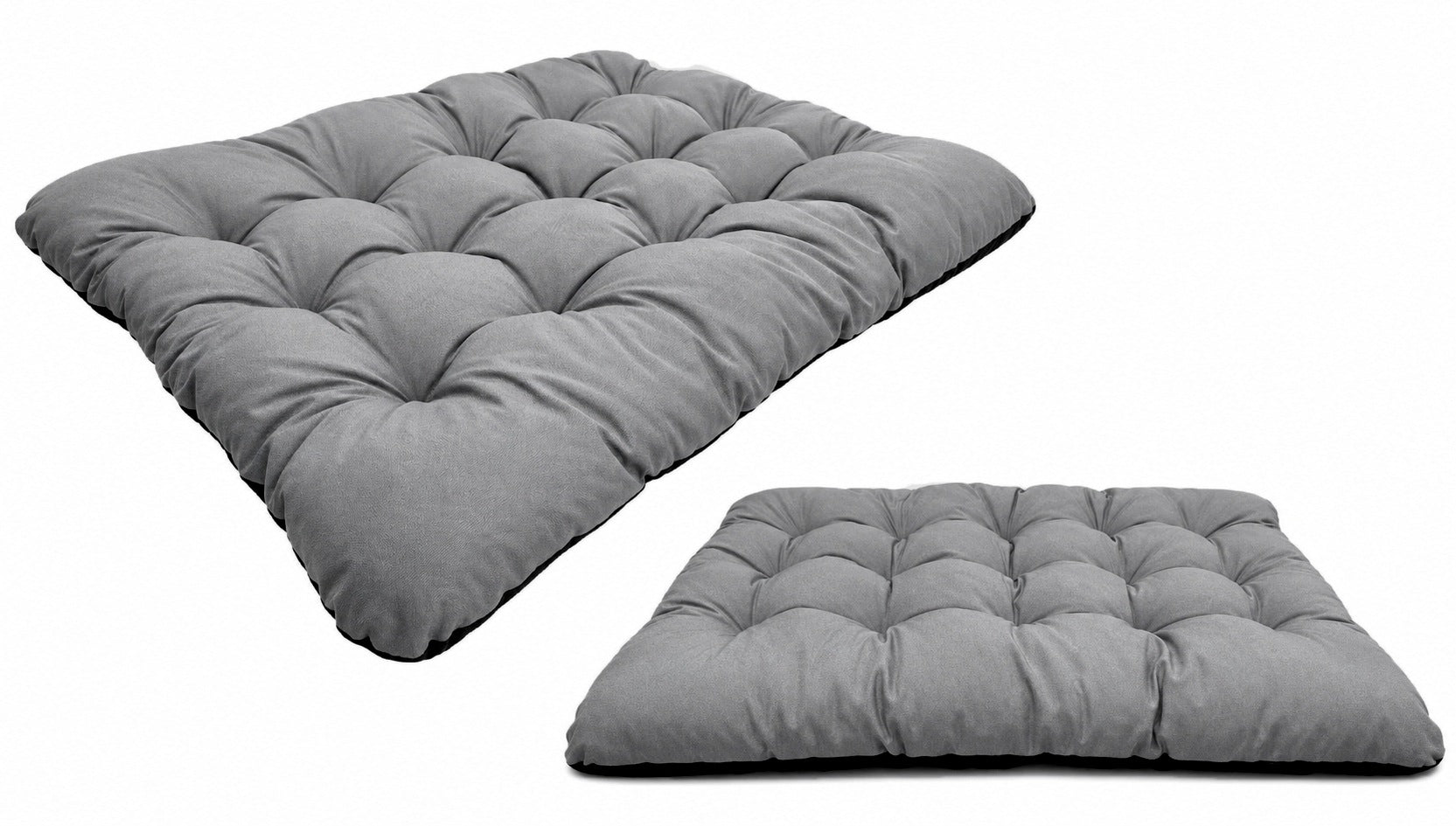 Dog bed pillow PRESTIGE 80x60 cm waterproof grey