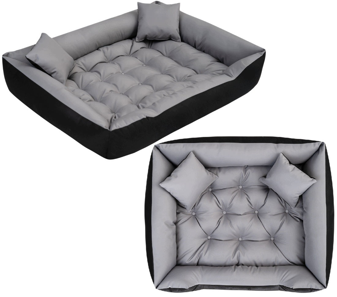 Dog bed playpen ECCO 100x75 cm waterproof grey