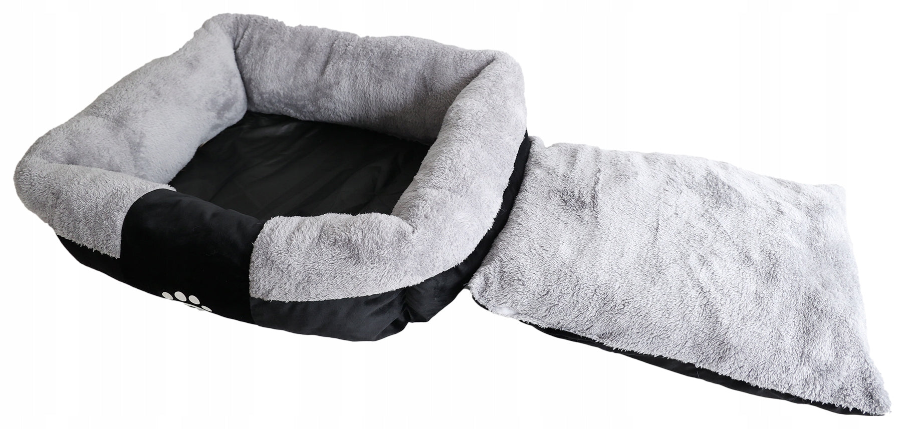 Dog bed rectangle bed black M SOFA 50x41cm Brand UniQ Pets