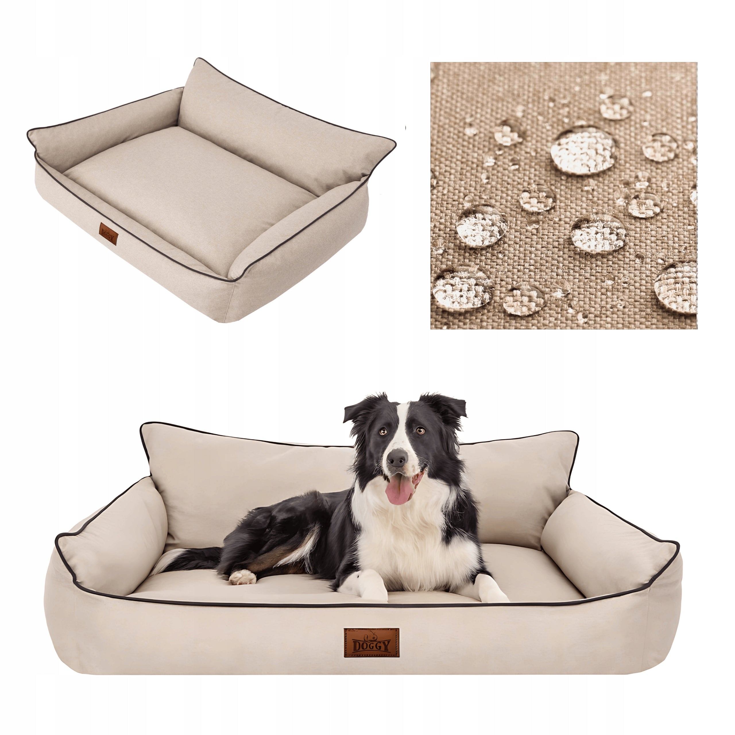 Dog bed - waterproof playpen - dog couch - XXL 106x80 cm
