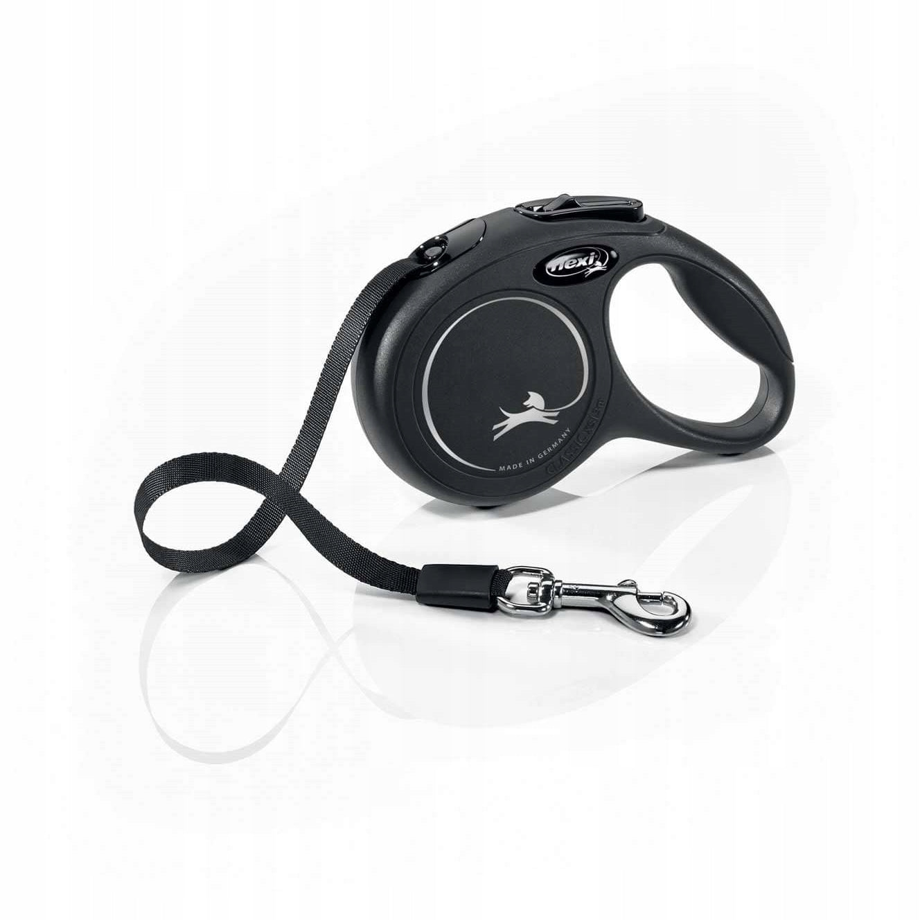 Dog leash Flexi Classic TAPE XS 3m 12kg BLACK