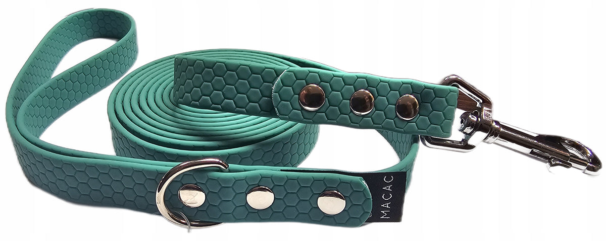 Dog leash training waterproof hexa green hunting 5 m Manufacturer code Macac