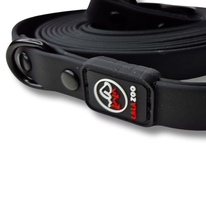 Dog leash waterproof training rope PVC 3M black lalazoo Manufacturer code 5903857446838