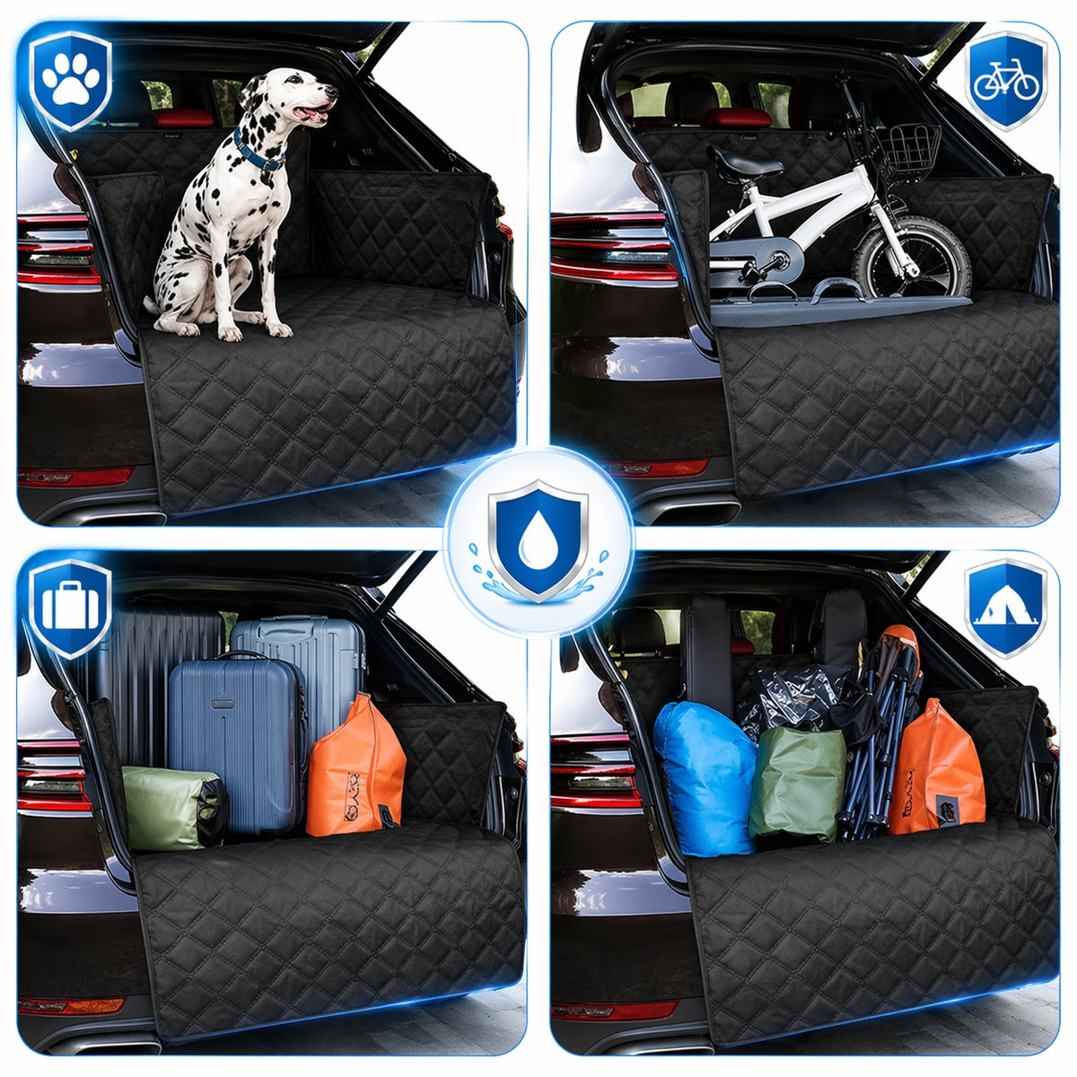 Dog mat for trunk car playpen waterproof large black Manufacturer code MATA DLA PSA DO SAMOCHODU Kojec