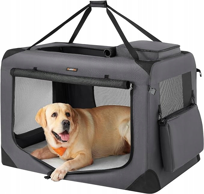 Dog transporter Feandrea grey 3XL/4XL 102 cm x 69 cm 69 cm