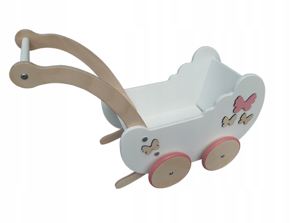 Doll Stroller Wooden Pusher Riding Wooden Pusher Handmade Manufacturer code brak