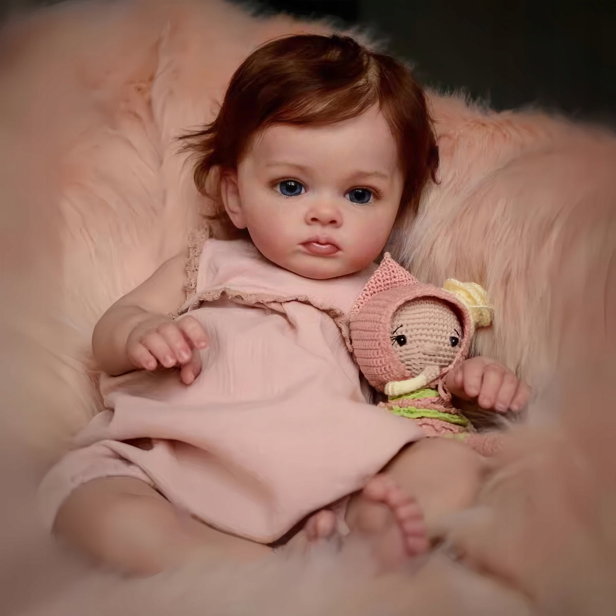 Doll like a living Reborn Cutie realistic silicone for babies 55cm Manufacturer code 8581685853720