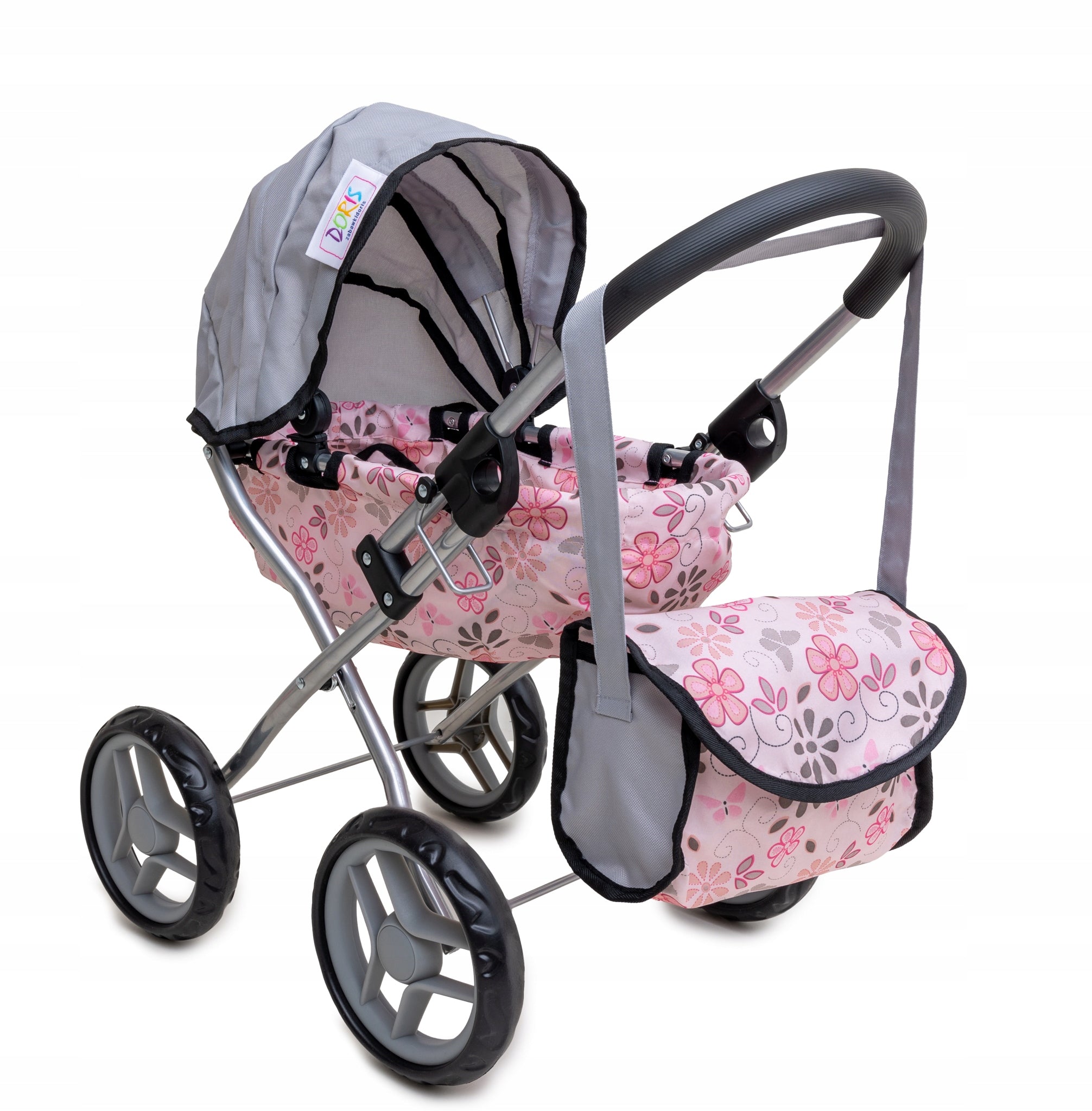 Doll stroller DORIS deep gondola set with bag Manufacturer code DM9325