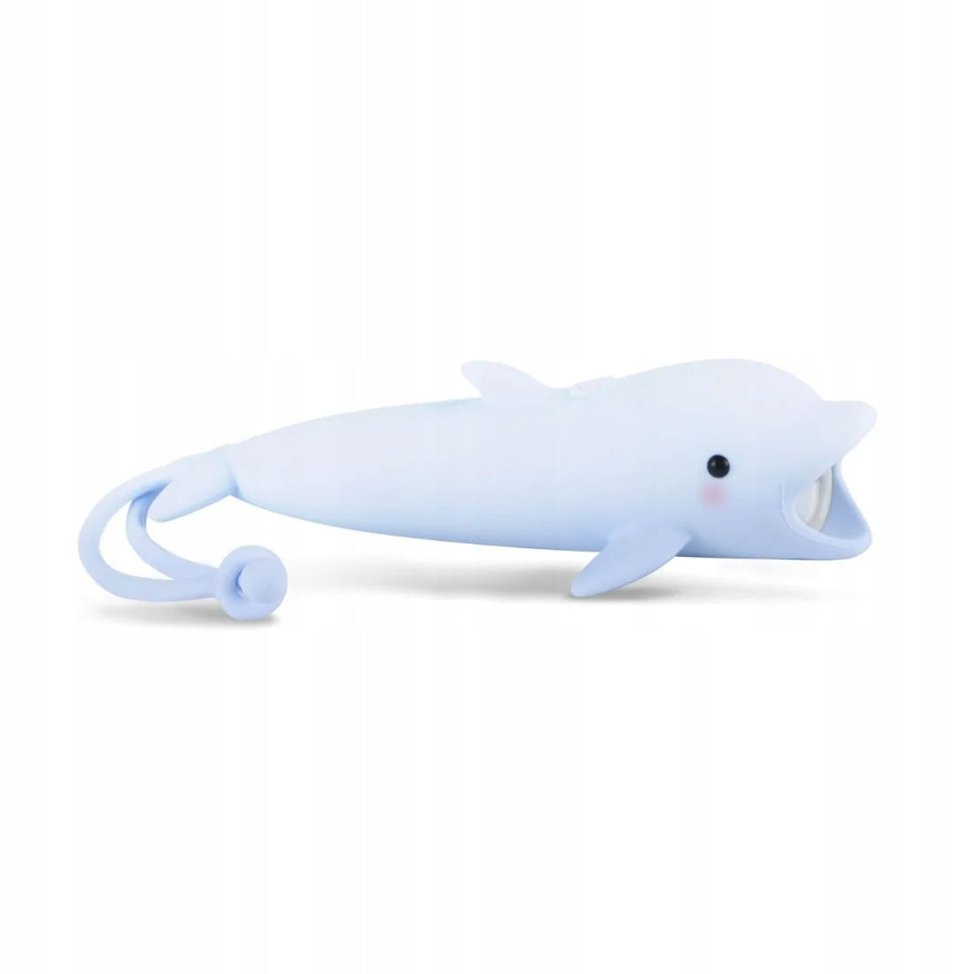 Dolphin Bubbly Flashlight - Children's Flashlight with Rabbit & Friends Pendant