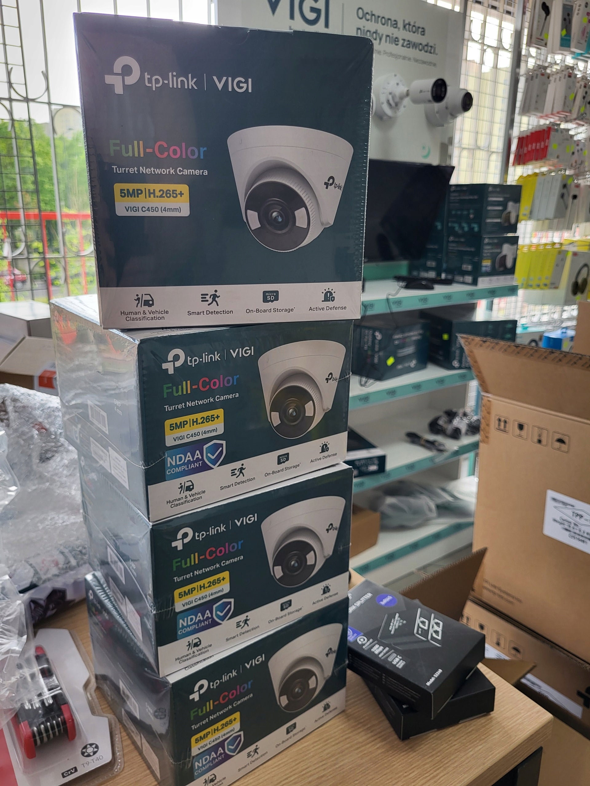 Dome camera IP TP-Link VIGI C450(4mm) 1 Mpx Manufacturer code 4895252503012