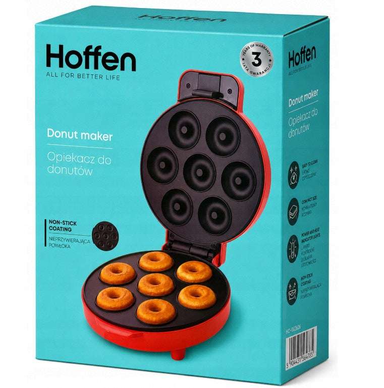 Donut maker Hoffen black 1200 W