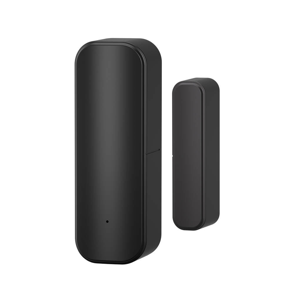 Door and Window Opening Sensor Smart ZigBee 3.0 Tuya BLACK reed Batteries included no