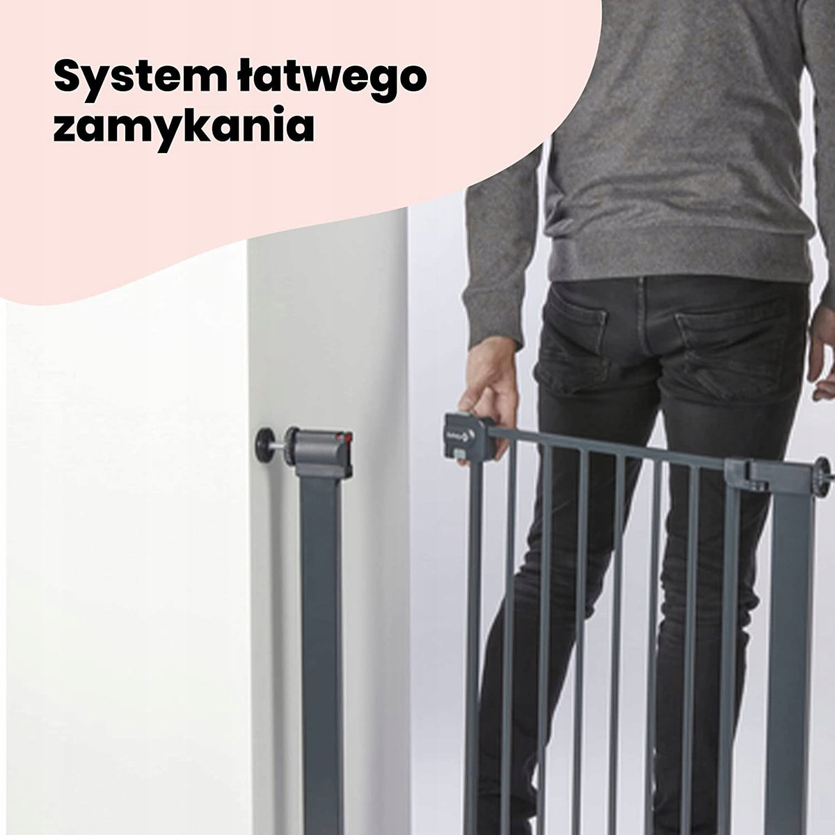 Door barrier stairs safety gate Safety 1ST expansion 73-80cm Manufacturer code 2475057000
