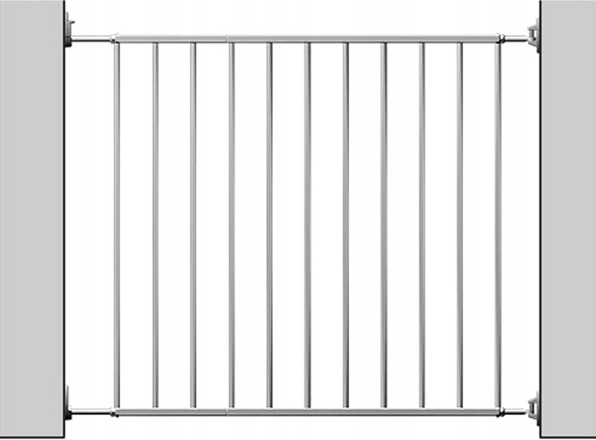 Door grille 68-106 cm. Reer 46101 Material metal