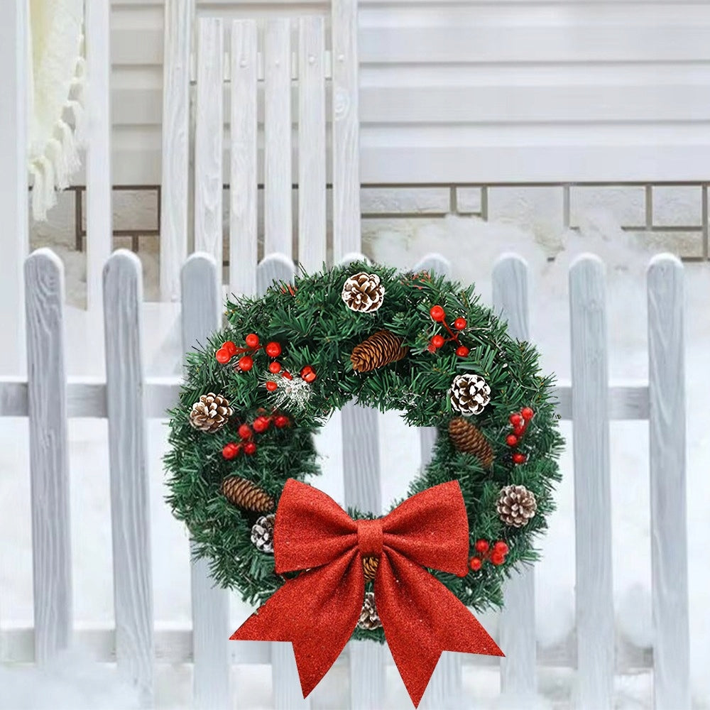 Door reed Christmas decoration bow Christmas 60cm Brand Timeless Tools