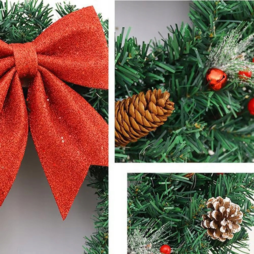 Door reed Christmas decoration bow Christmas 60cm Manufacturer code HOP1001838