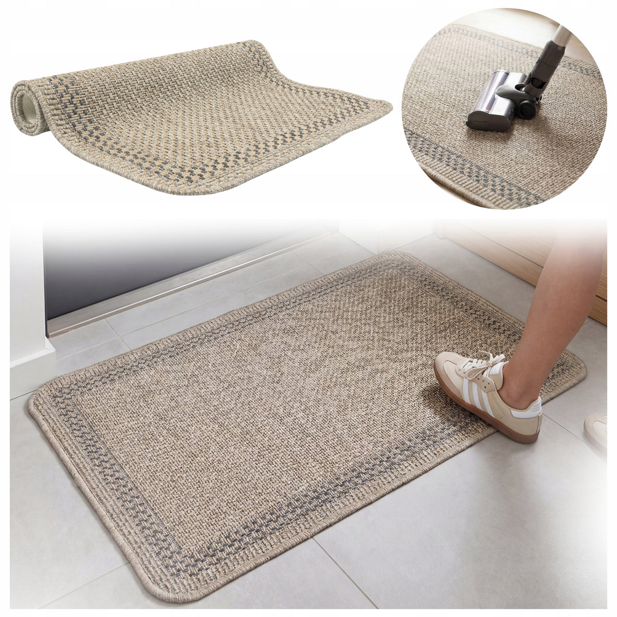 Doormat Non-slip LARGE Mat 68x114cm For Shoes Solid Packaging status original